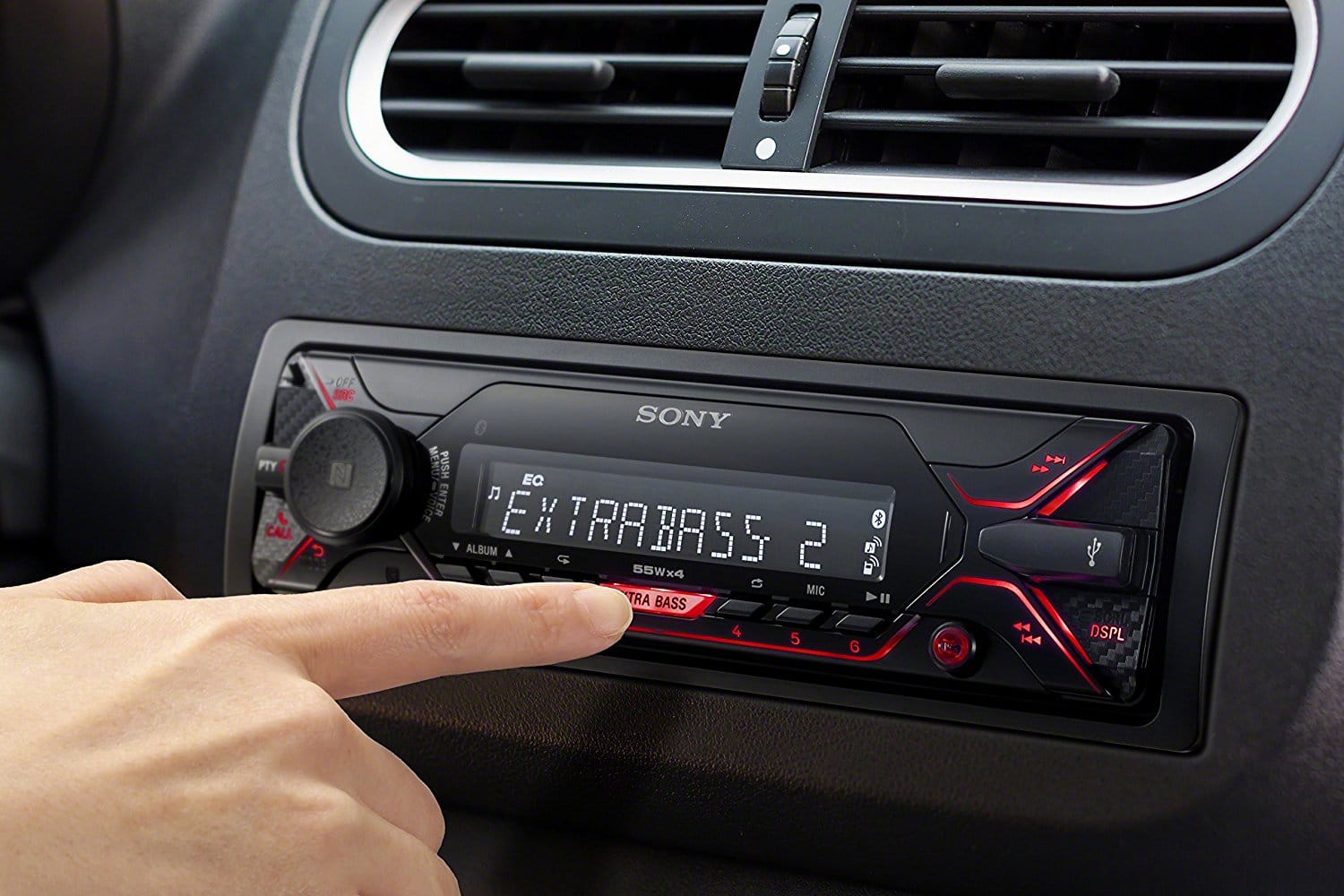 Sony DSX-A410BT - MP3 Autoradio mit Bluetooth, NFC, USB uvm.